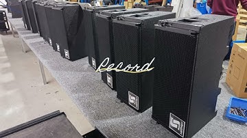 Hot sales! Y8 dual 8  inch line array speaker in Sanway workshop