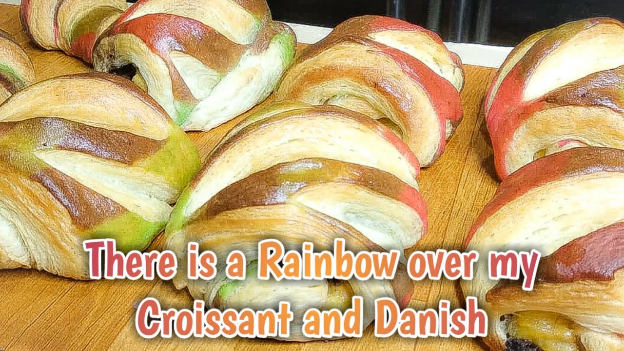 Croissant dan Danish Cara Buatnya Sama.