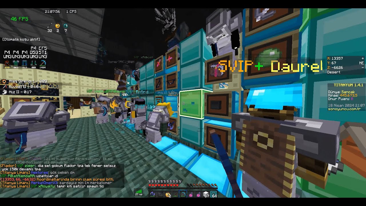 15 SPAWNER / 64 ELMAS 45 DEMİR 14 ALTIN SANDIK / EFSANE VS'LER / #sonoyuncu #titanyum