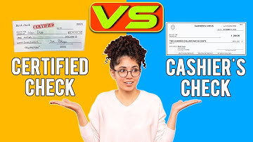 Certified Check vs Cashier