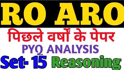 RO ARO 2023 | UP PCS 2024 | BPSC MPPCS CSAT PREPARATION | REASONING  | COUNTING OF FIGURE | GYAN SIR