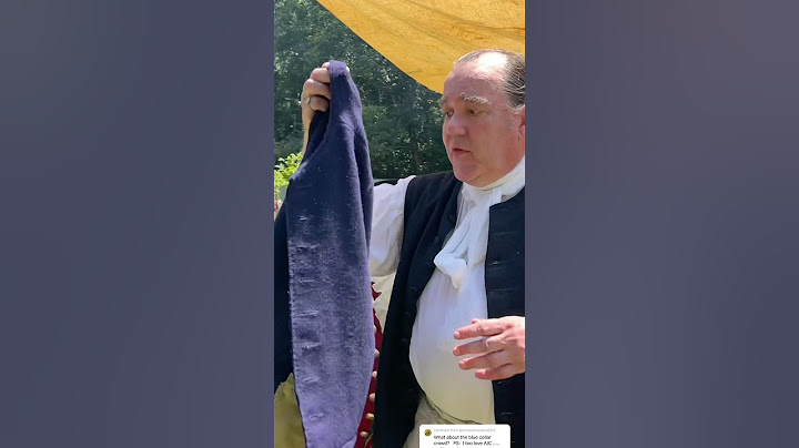 What “Blue Collar” Laborers Wore in 1700’s America - @18thCenturyTailor