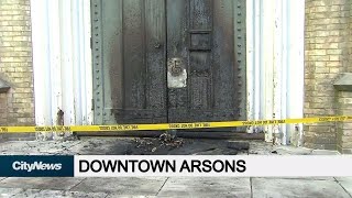 Toronto police investigating 6 downtown fires; suspect arrested