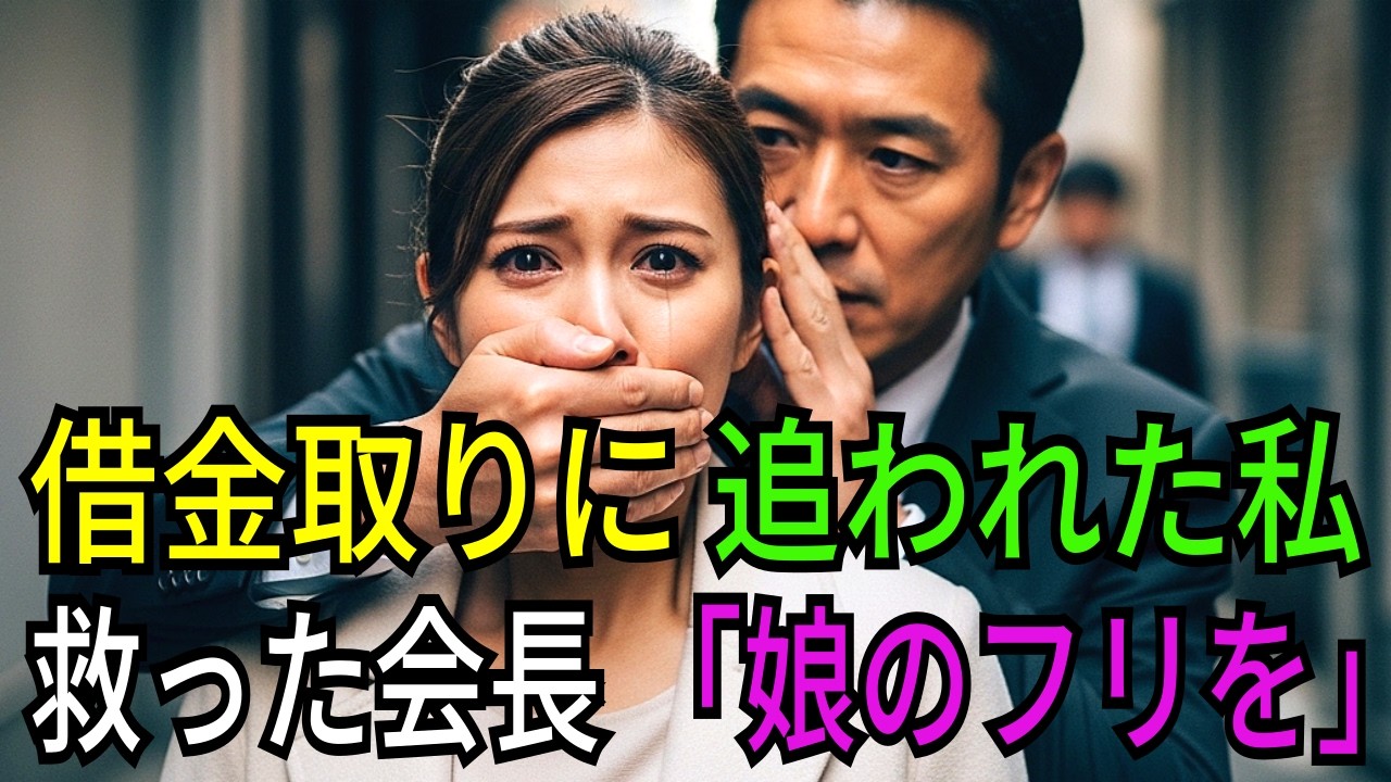 借金取りに 追われた私 救った会長 「娘のフリを」...