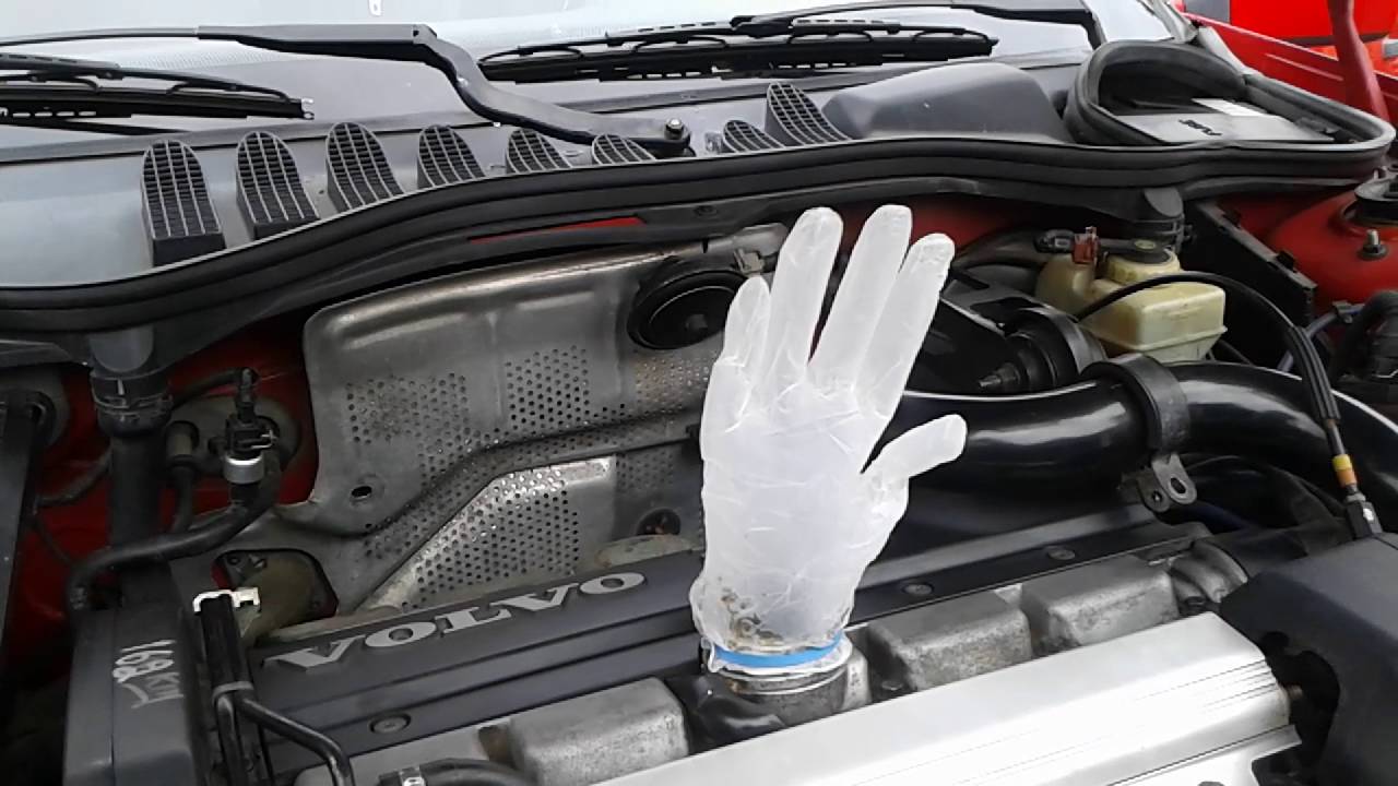 1996 Volvo 850R PCV glove test YouTube