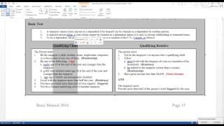 11   Determine Dependent Status