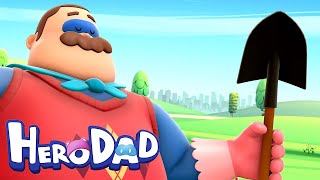 Ayah Pahlawan Memulai Taman! | Hero Dad Starts A Garden! | Hero Dad | Episode Compilation!