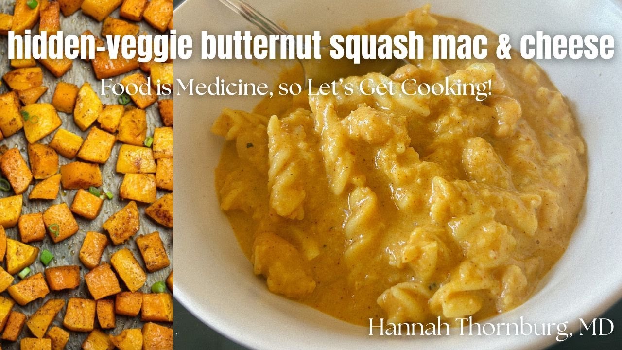 Hidden Veggie Butternut Squash Mac & Cheese | Plant-based, gluten, dairy free, high protein recipe!