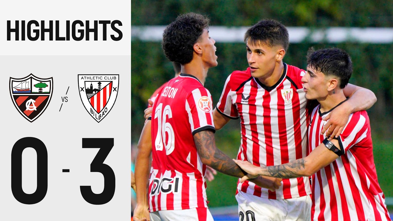 Highlights | Arenas Club 0-3 Bilbao Athletic | Primera Federación 2026/27 J5