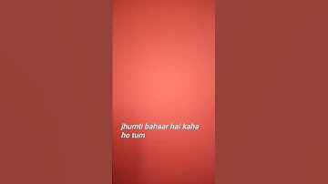 Thumbnail of Yaad kiya dil ne kahan ho tum...