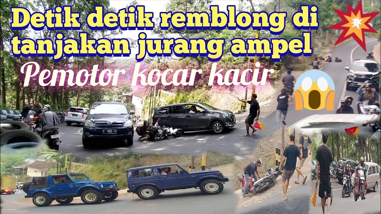 Detik detik remblong jurang ampel bikin semua relawan panix 