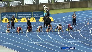 U16 Men 100m 2022 Australian Track & Field Championships