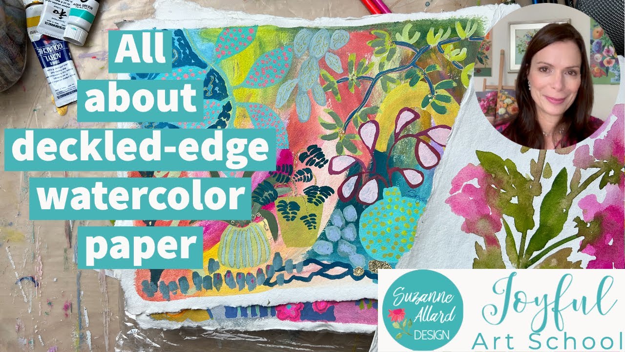 All about deckled edge watercolor paper! YouTube
