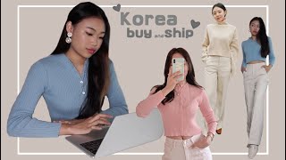 KoreaBuyandShip - Korea Package Forwarding Service. How to order from Mejiwoo + Try On look book
