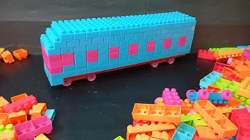 Satisfying DIY LEGO Bus | LEGO Building Blocks Video | #BuildingBlocksToys SABRINA TOYS