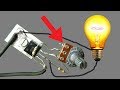 How to regulate 230V AC bulb light with BT136,diy idea