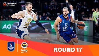 Efes-Fenerbahce Round 17 Highlights 2023-24 Turkish Airlines Euroleague