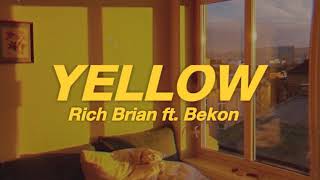 Video thumbnail of "Yellow - Rich brian ft. Bekon (lyrics)"