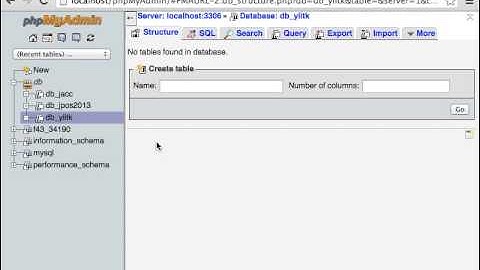 Yii Basic ตอน 04 สร้างตาราง สมุดบันทึก - JavaThailand.com