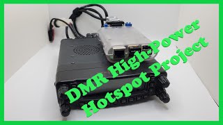 A High Powered DMR Hotspot project with the STM32 DVM Board