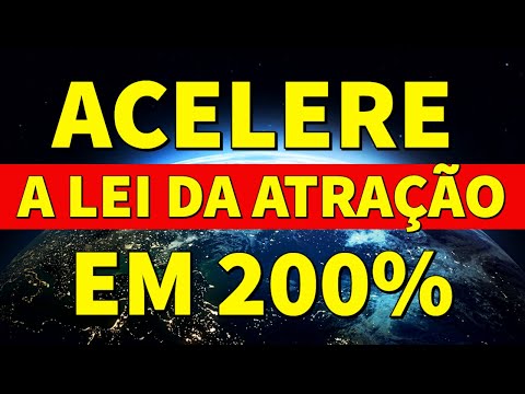 HOJE É O GRANDE DIA DA MANIFESTAÇÃO | MEDITAÇÃO DA LEI DA ATRAÇÃO ACELERADA EM 200%