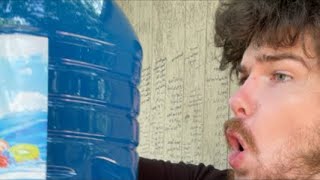 Rubber bands versus blue Hawaiian punch ￼