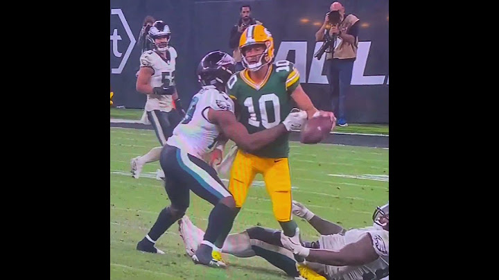 Jordan love is injury by jalen carter