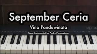 September Ceria - Vina Panduwinata | Piano Karaoke by Andre Panggabean