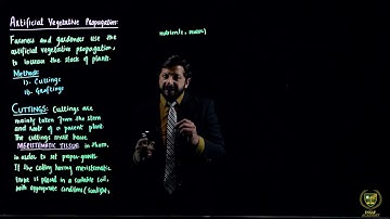 Artificial vegetative propagation (Cutting and grafting) || 10TH BIOLOGY || EM || CHP 14 ||