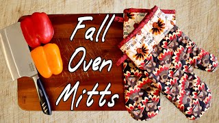 Fall Oven Mitts | The Sewing Room Channel