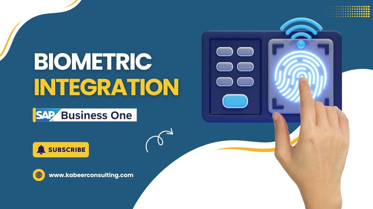 Biometric Integration Add-on for SAP B1 | Attendance Automation ...