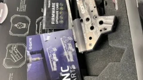 Gate EON gearbox 🔥box opening and first look, guess the weight?#battalionairsoftarena #gatetitan