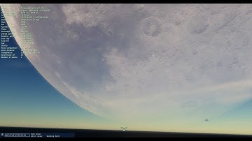 Space Engine - messing around - moon as close as possible to earth