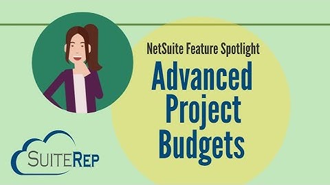 The NetSuite Advanced Project Budgets Feature