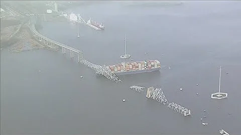 Search and rescue mission underway after Baltimore's Key Bridge collapses