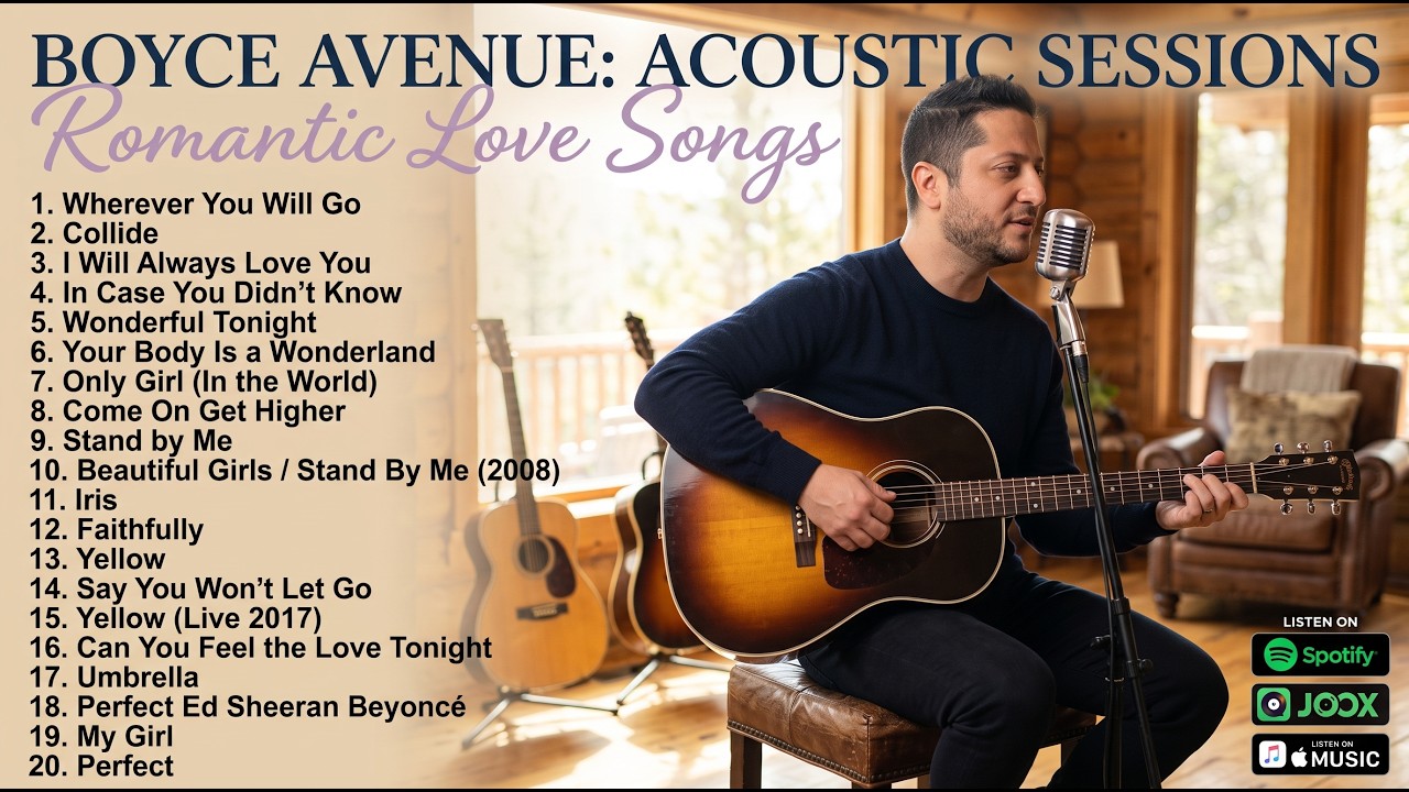 Boyce Avenue Romantic Acoustic Songs | Wedding Day Favorites on spotify and apple music