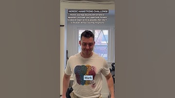 ☠️ Nordic Hamstring Challenge! 100/10! #funnyvideos  #hamstrings   #mobility