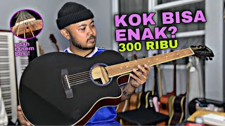 Gitar Akustik Murah Terbaik Di Harga 300 Ribu! Review Gitar JR Sanjaya PATROL 01