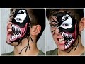 VENOM: Black Spiderman — Halloween Makeup & Face Painting for Kids