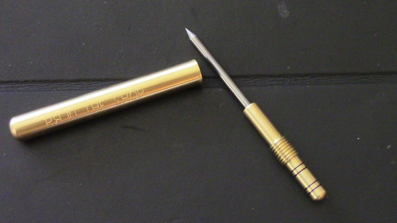 Carbide Pocket Scribe Part 4 - YouTube