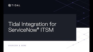Integration for ServiceNow ITSM