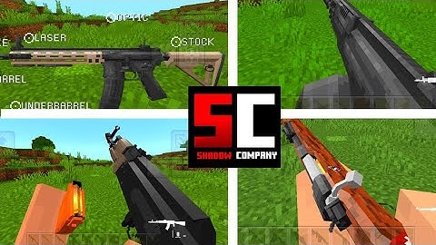 Best New Guns Mods For Minecraft PE (1.21.51+) 🔥| Best guns mods MCPE (100% Working) 
