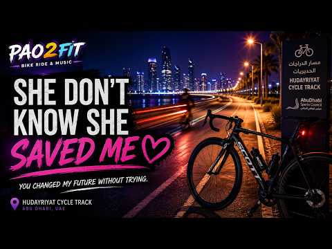 SHE DON'T KNOW SHE SAVED ME ❤️ | Smooth Hip-Hop R&B Love Vibes | PAO2FIT Bike Ride & Music