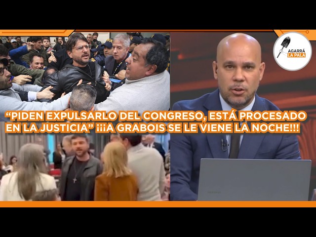 A GRABOIS LE DAN LAS PEORES NOTICIAS Y SE LE VIENE LA NOCHE: "PROCESADO Y PIDEN SU EXPULSIÓN"