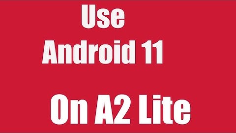 Mi A2 Lite Android 11 first look and Features #aosp_11