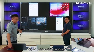 Operation Demonstration of LianTronics Integrated LED Display Terminal - METAGO