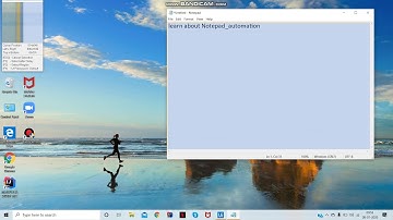 Notepad Automation Using UiPath #GVP #UiPath