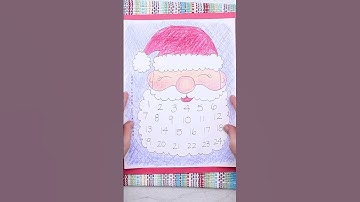 Last Minute 🎅 Christmas Countdown Calendar! #christmascrafts #christmascountdown