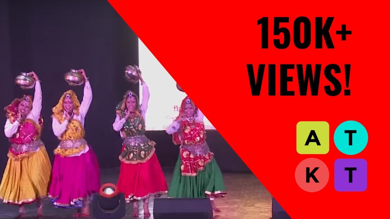 Spectacular Harvyanvi Folk Dance by Maitreyi College Students  Mecca 2017