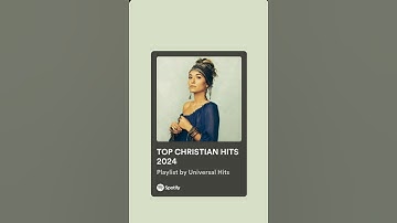 Shoutout and thank you to all of the Spotify playlist curators who’ve added Jesus, Be My Vision!